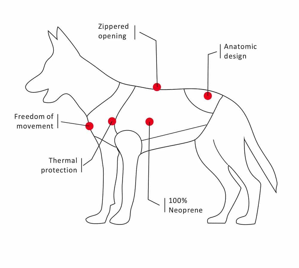 cressi dog wetsuit technical specifications