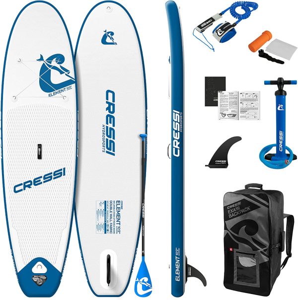 Cressi element isup gonfiabile sup paddle dog